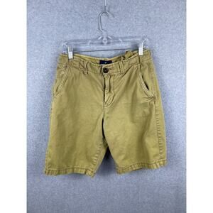 Abercrombie‎ & Fitch Chino Shorts Men's 30 Brown Military Utility Outdoors